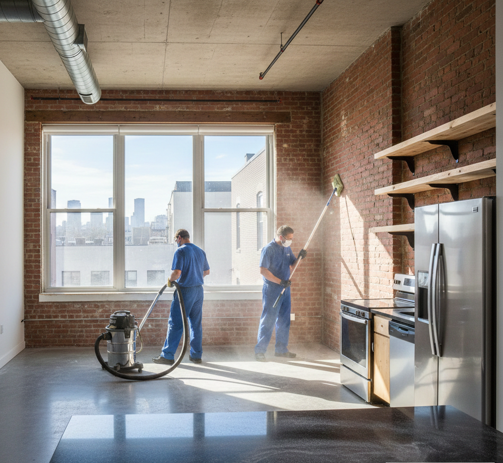 Post-construction cleaning in Queens, NY