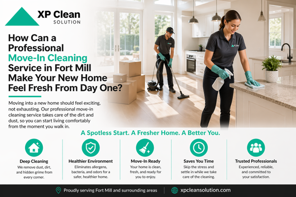 How Can a Professional Move-In Cleaning Service in Fort Mill Make Your New Home Feel Fresh From Day One?