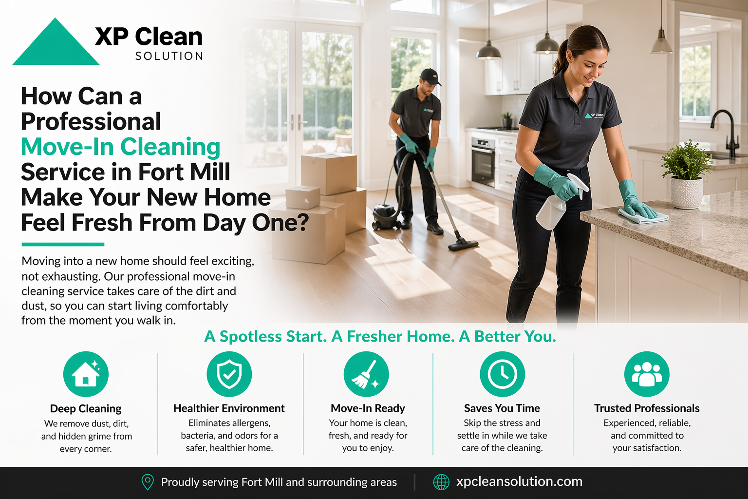 move-in cleaning service in Fort Mill, SC